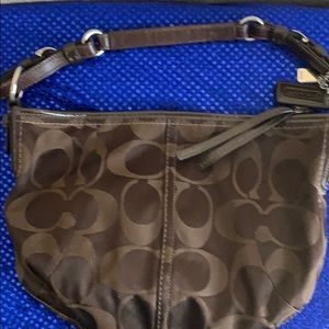 Hobo style coach purse